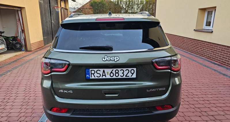 Jeep Compass cena 72500 przebieg: 268000, rok produkcji 2018 z Goleniów małe 781